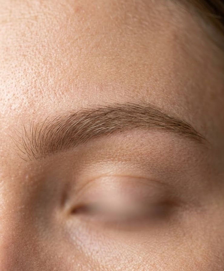 Перманентный макияж бровей